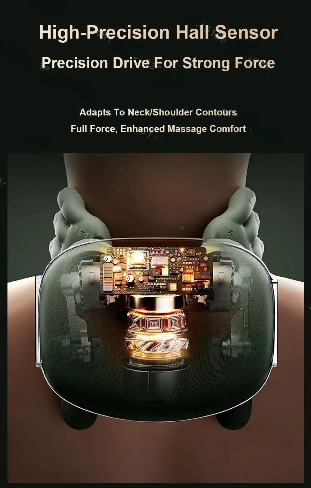 Shiatsu Neck & Shoulder Massager with Heat – Deep Tissue Relief