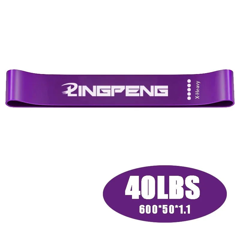 Portable Fitness Rubber Resistance Bands