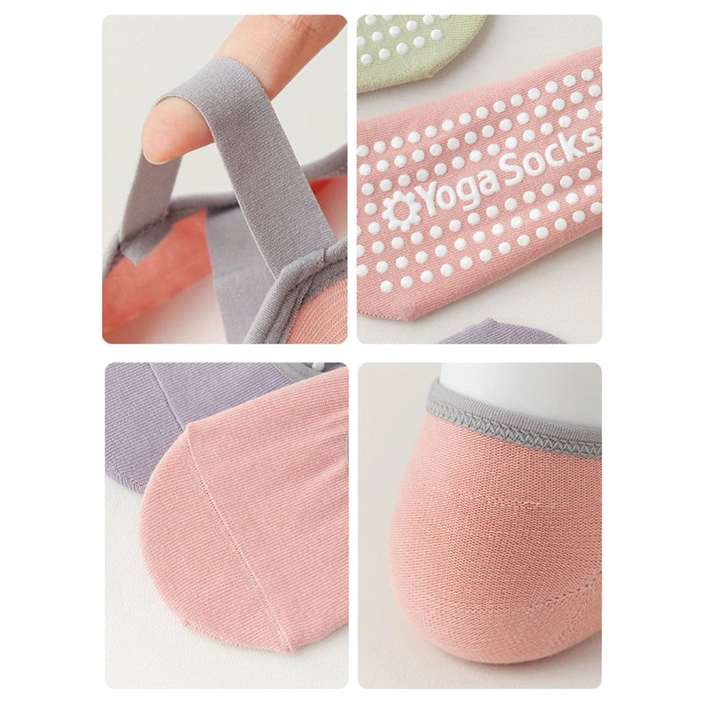 1/ 3Pair Professional Women Yoga Sport Socks
