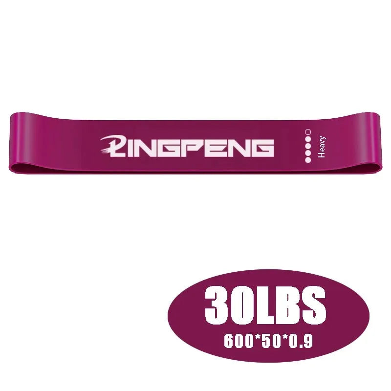 Portable Fitness Rubber Resistance Bands