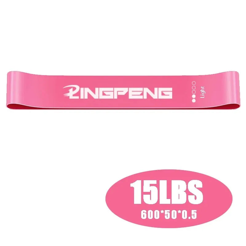 Portable Fitness Rubber Resistance Bands
