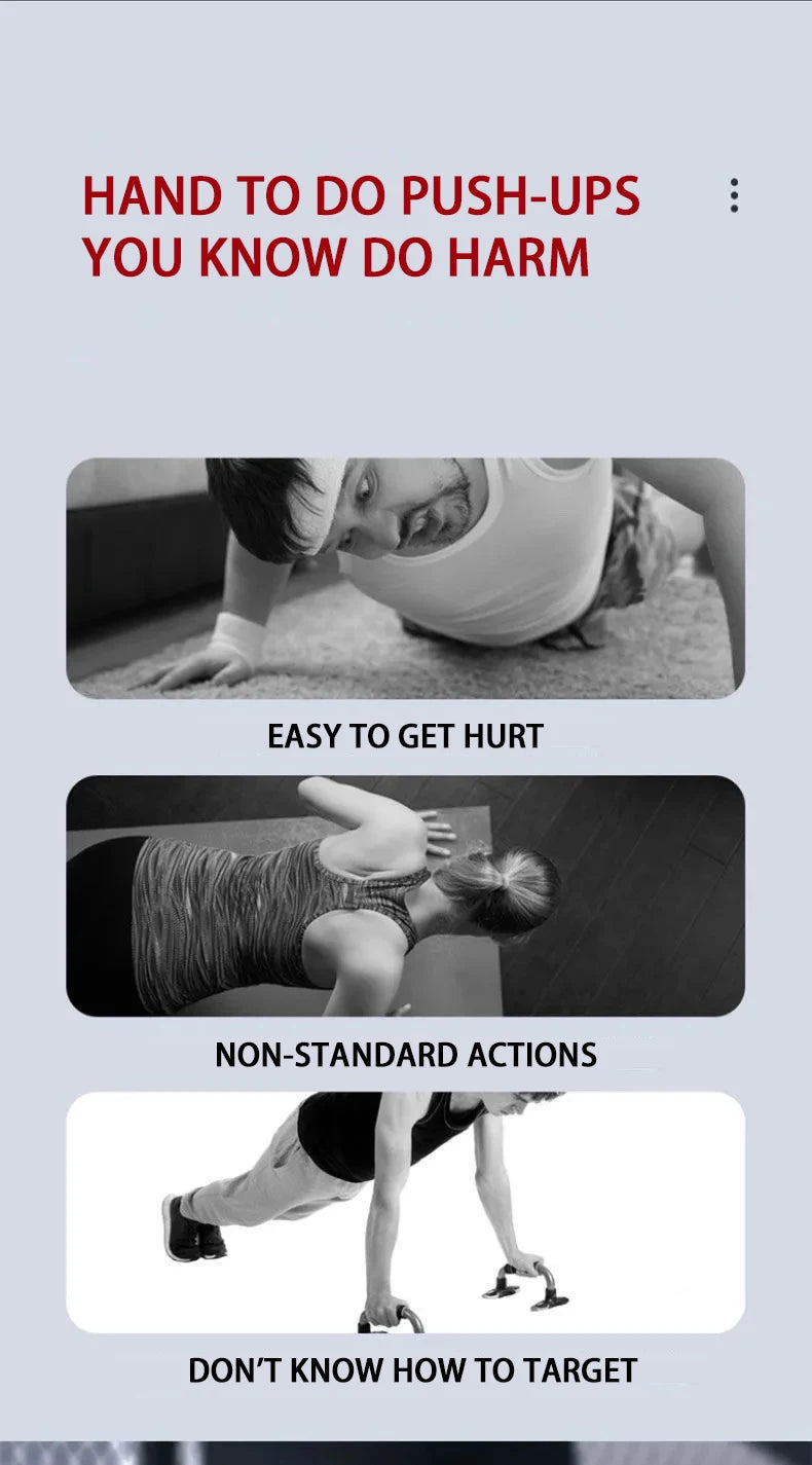 Portable multifunctional push up board set
