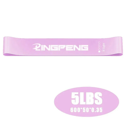 Portable Fitness Rubber Resistance Bands