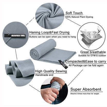 Microfiber Quick Dry Gym Towel