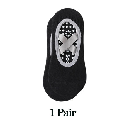 1/ 3Pair Professional Women Yoga Sport Socks