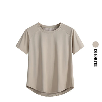 DRUR Yoga Tops Sportswear Woman Gym Shirts