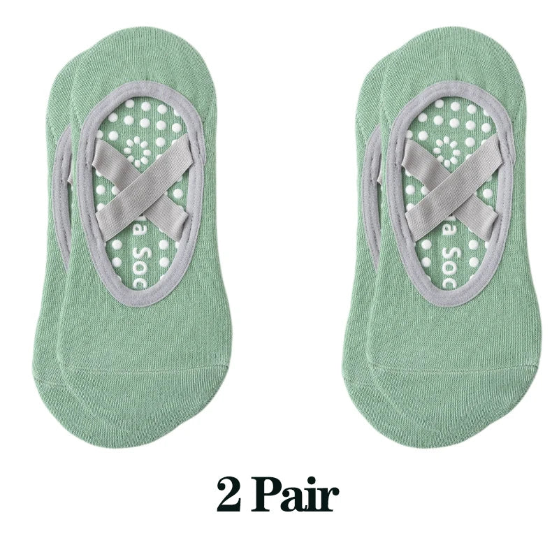 1/ 3Pair Professional Women Yoga Sport Socks