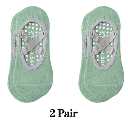 1/ 3Pair Professional Women Yoga Sport Socks