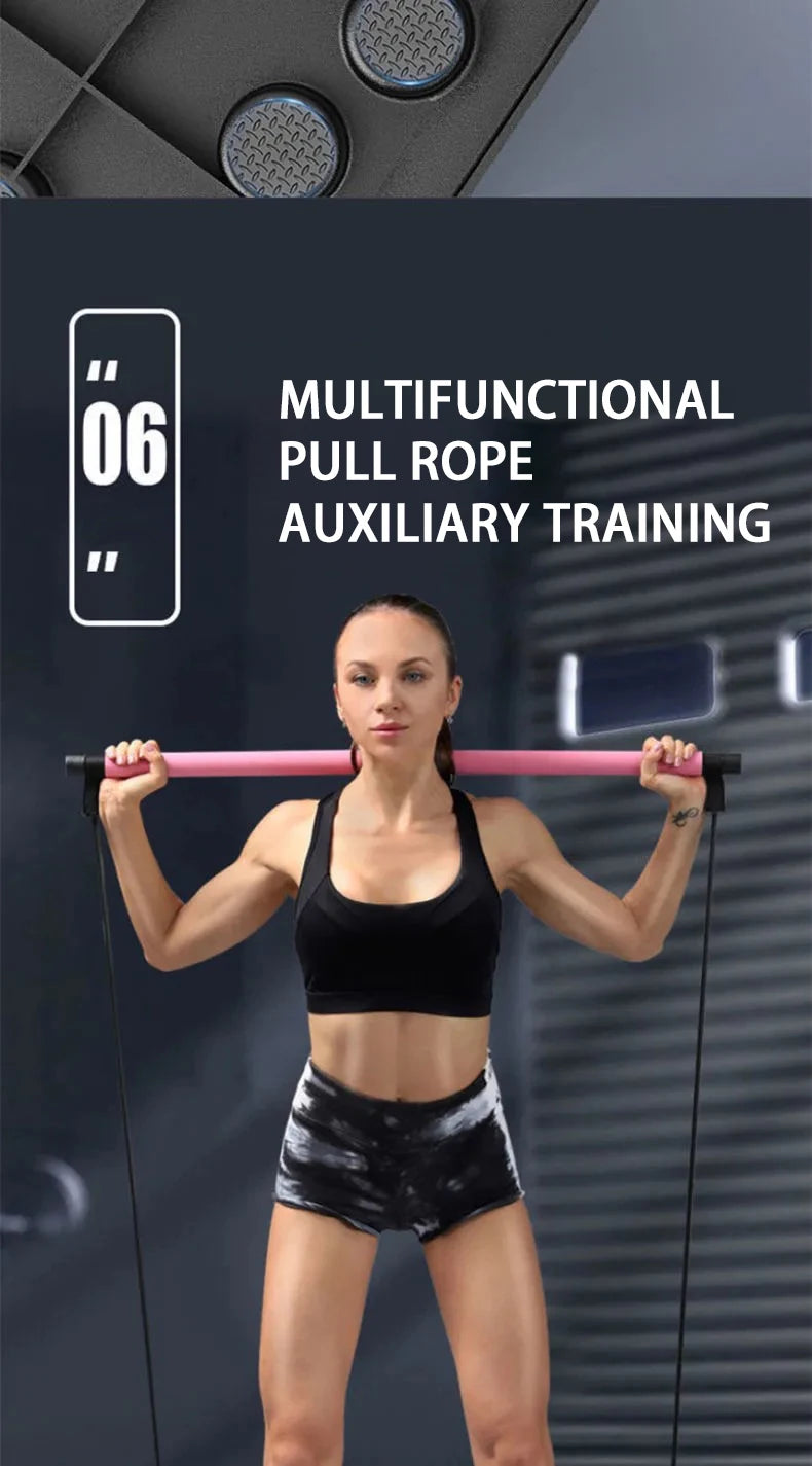 Portable multifunctional push up board set