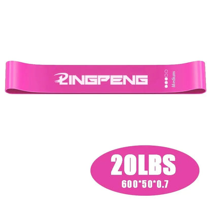 Portable Fitness Rubber Resistance Bands