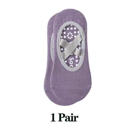 1/ 3Pair Professional Women Yoga Sport Socks