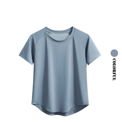 DRUR Yoga Tops Sportswear Woman Gym Shirts