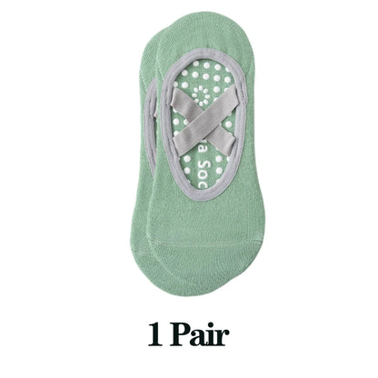 1/ 3Pair Professional Women Yoga Sport Socks