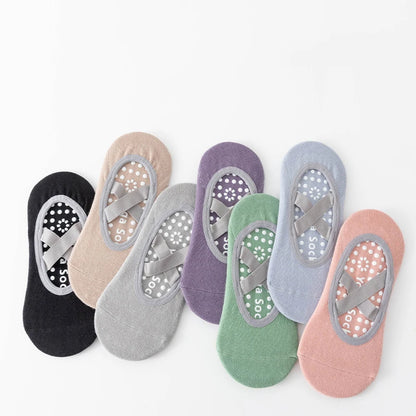 1/ 3Pair Professional Women Yoga Sport Socks