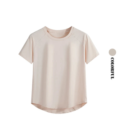 DRUR Yoga Tops Sportswear Woman Gym Shirts