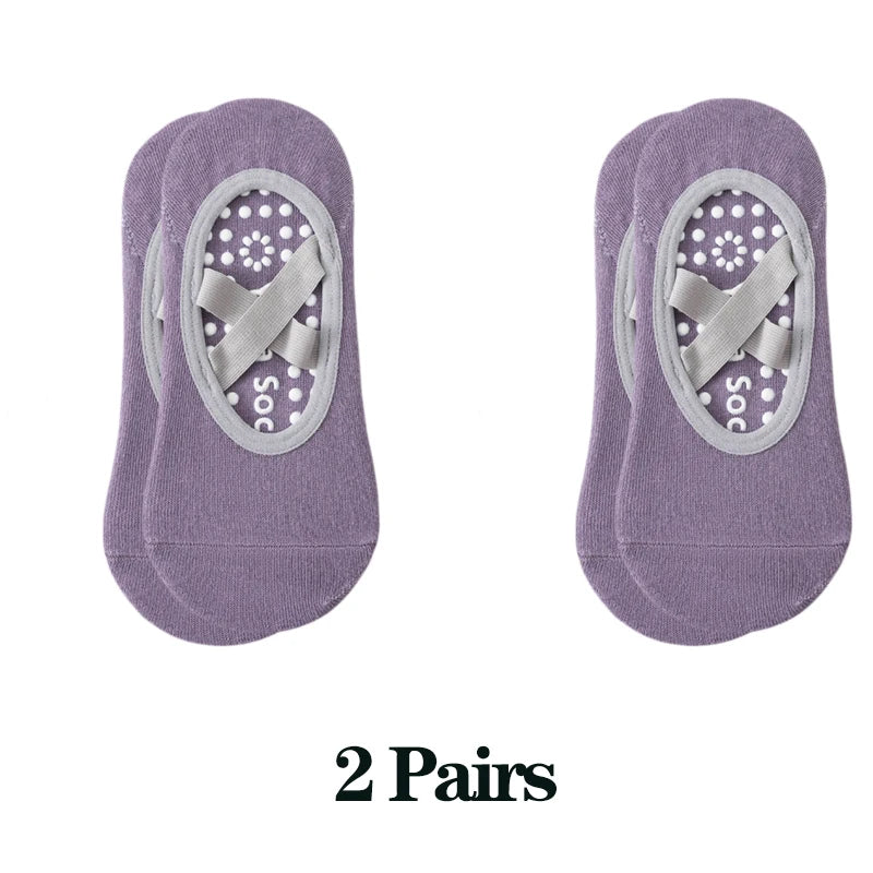 1/ 3Pair Professional Women Yoga Sport Socks