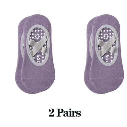 1/ 3Pair Professional Women Yoga Sport Socks