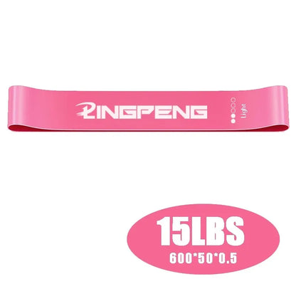 Portable Fitness Rubber Resistance Bands