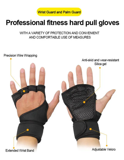 Hand Wrist Palm Protector Gloves