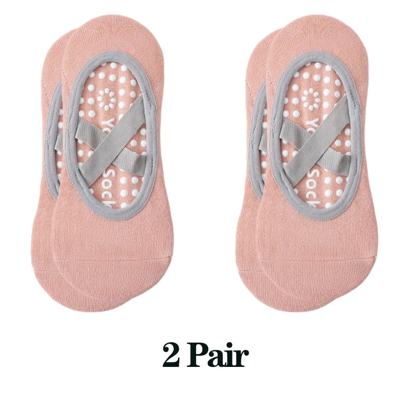 1/ 3Pair Professional Women Yoga Sport Socks
