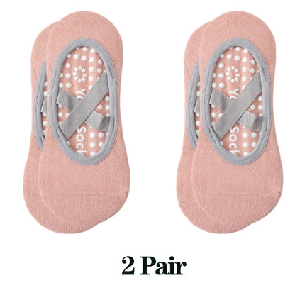 1/ 3Pair Professional Women Yoga Sport Socks