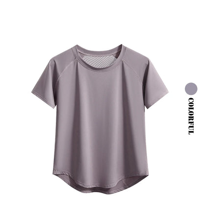 DRUR Yoga Tops Sportswear Woman Gym Shirts