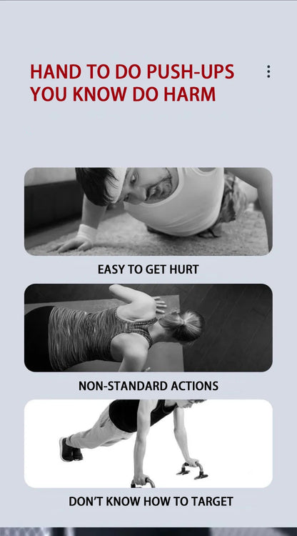 Portable multifunctional push up board set